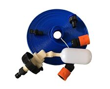 Caravan Motorhome 5 metre Mains Water adapter kit for Aquaroll FLAT  Food Grade 