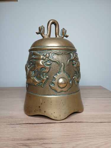 Antique chinese solid brass - ,
