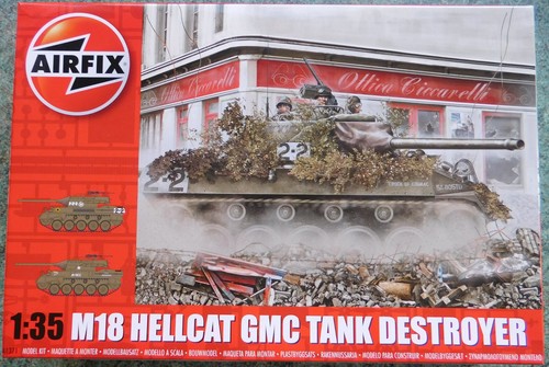 Airfix kit a1371 - 'm18, hellcat