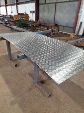 Aluminium chequer plate - chequer,