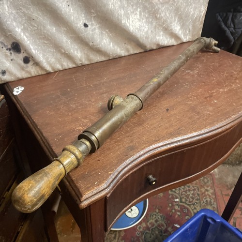 Vintage large garden - , brass