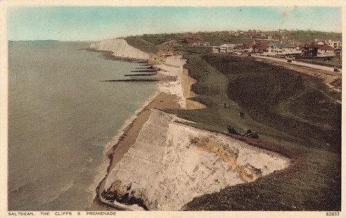 Saltdean cliffs promenade - &,