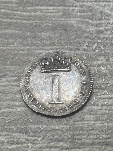 George iii maundy penny 1d - george, penny,