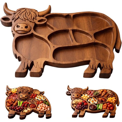 Highland cow wooden - highland,