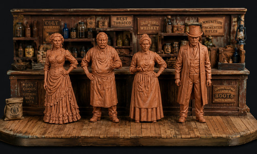 Sw3335 wild west shop - sw3335,