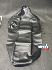 Suzuki RMZ 450 2008-2016 FLU Designs black pleated gripper seat cover SC1080