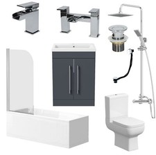 Complete bathroom suite 1700 - bathroom,