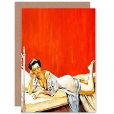 Painting Lady On Bed Mystery