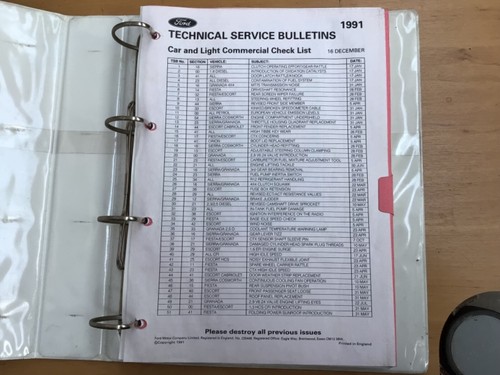 Ford dealer 1991 technical - ford,