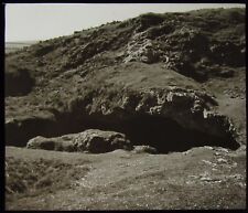 VINTAGE Magic Lantern Slide WINDY KNOLL CAVERN C1930 PHOTO THIRTIES DERBYSHIRE 