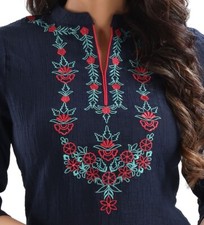 Thread Embroidery Cotton Blue