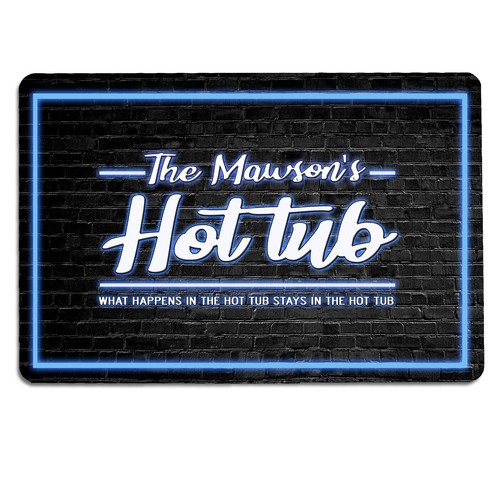 Personalise any name hot - personalise, tub