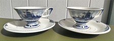 Pair of Delft Blue and White