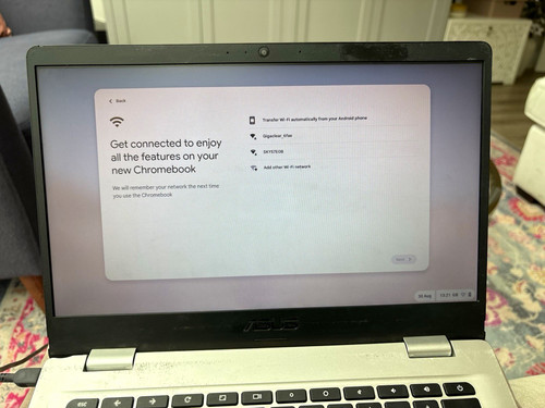 Asus chromebook c423n 14in - chromebook,