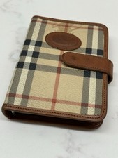 Burberrys Filofax Pocket Staff