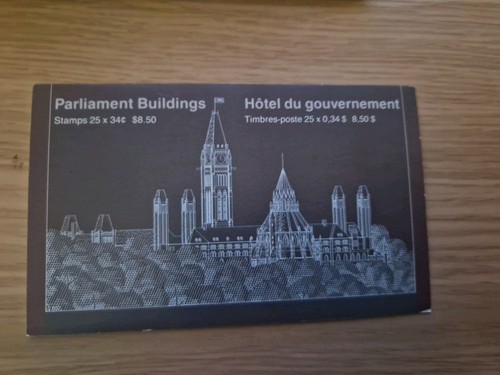 Canadian stamp booklet - canadian,