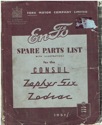 Ford consul mk1 - six,
