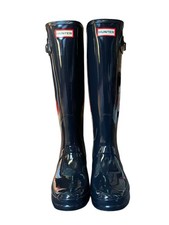 Hunter Wellington Boots Navy