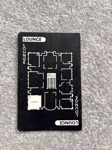 Lounge room cluedo - lounge, replacement