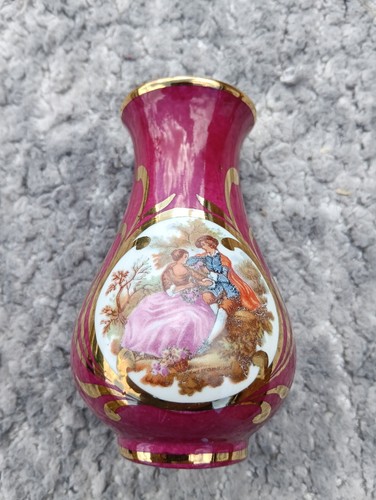Vintage limoges vase inch - vase, 4