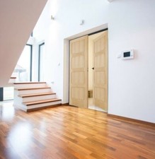 oak door pair internal french doors shaker 4 panel unfinished double doors