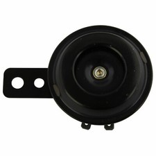 6V MOTORCYCLE CLASSIC HORN MOTORBIKE SCOOTER 70mm 100DB BLACK UNIVERSAL HORN