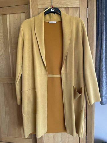 Zara ochre mustard duster - ochre,