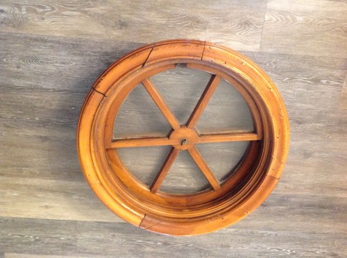 Vintage working wood porthole - vintage,