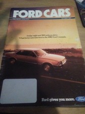 Ford Cars 1982 model catalogue