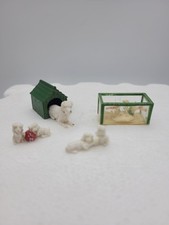Barrett & Sons? Barton Lundby? Vintage Dolls House Kennel, Dogs, Fish Tank.