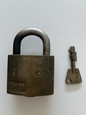 Vintage Brass Chubb Padlock