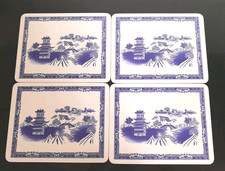 Ringtons Willow Pattern Table Mats x 4  Boxed