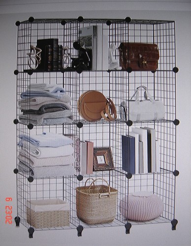 Cube black wire - 12,