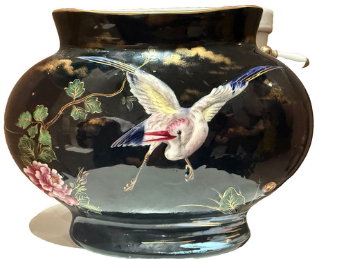 Antique jardiniere vase - antique,