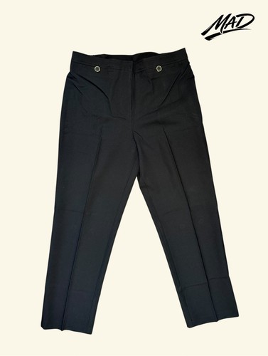 Slimma black trousers eu - black,