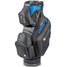 MOTOCADDY 2025 PRO SERIES 14-WAY CART BAG / PREMIUM PU LEATHER - BLACK / BLUE