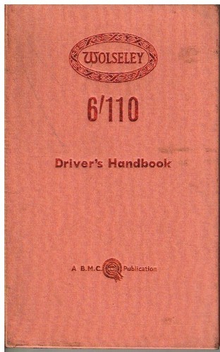 Wolseley 110 saloon mk1 - 6-110, mk2