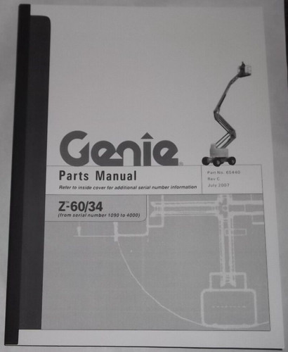 Genie aerial boom - genie,