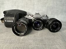 Canon AV-1 SLR Camera with