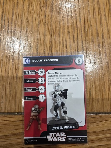 Star wars miniatures scout - miniatures,