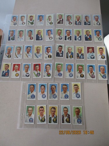 John player sons - &, cricketers