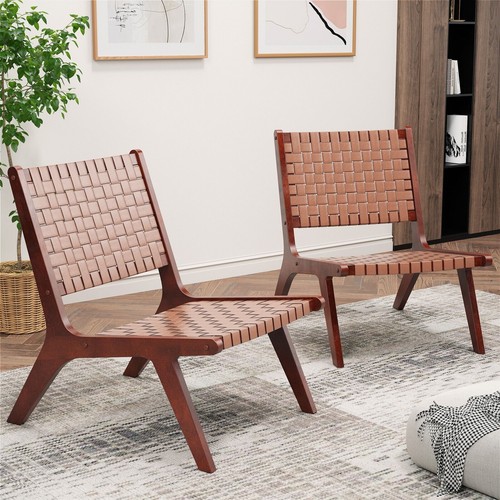 Pcs woven leather accent - woven,