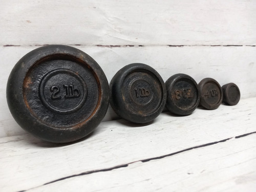 Vintage kitchen scales - scales, 5x