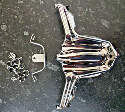 Chrome tappet lifter block - chrome,