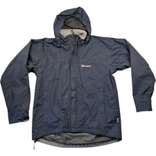 Berghaus Jacket Medium Men's Black Polyester Vintage Walking Hiking Outdoor