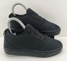 Heelys Wheelie Trainers Skates Triple Black UK Size 3/EU 35