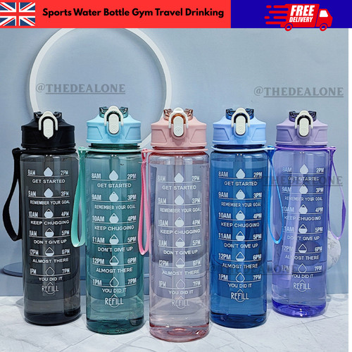 Sports water bottle gym travel - sports,