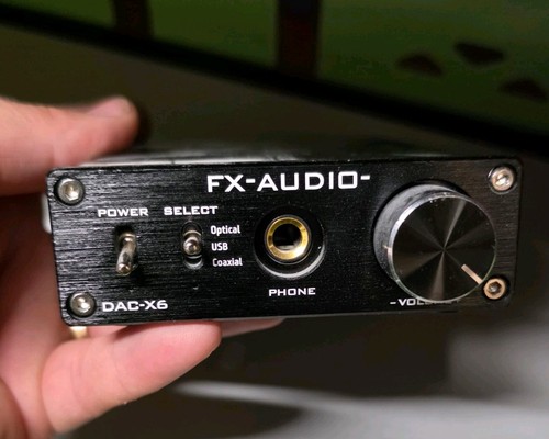 Audio dac headphone - fx-audio, dac-x6