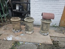 Chimney Pots 3 Crown Top Ceramic