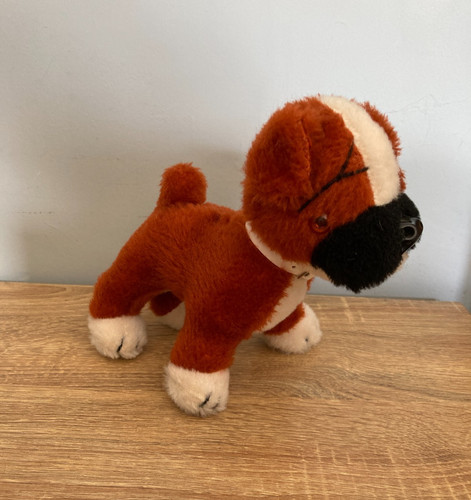 Vintage merrythought boxer dog - boxer,
